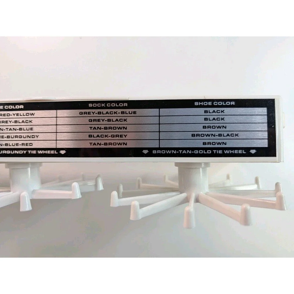 Magic Home Products Rotating Tie Rack-o-matic 1987 Motorized NOS Works Box